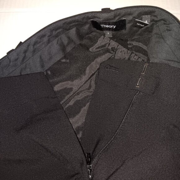 THEORY TREECA 2 CLASSIC SUIT PANTS WOOL BLEND - Picture 14 of 14